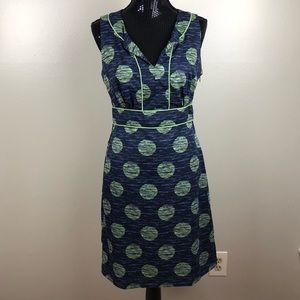 Banana Republic polka dot sheath dress size 6